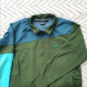 Oakley mens zip up sweater